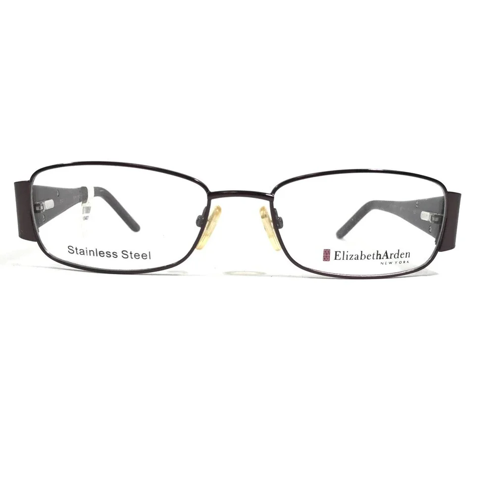 Elizabeth Arden EA 111-3 Eyeglasses Frames Purple Rectangular Full Rim 51-17-130